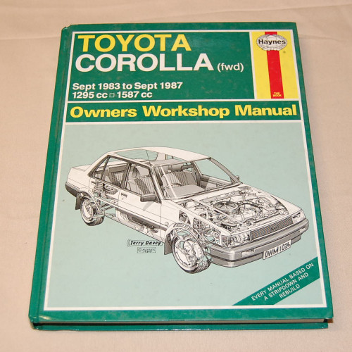 Owners Workshop Manual Toyota Corolla Sept 1983-Sept 1987